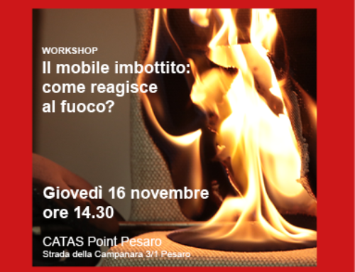 Workshop – Il mobile imbottito: come reagisce al fuoco?